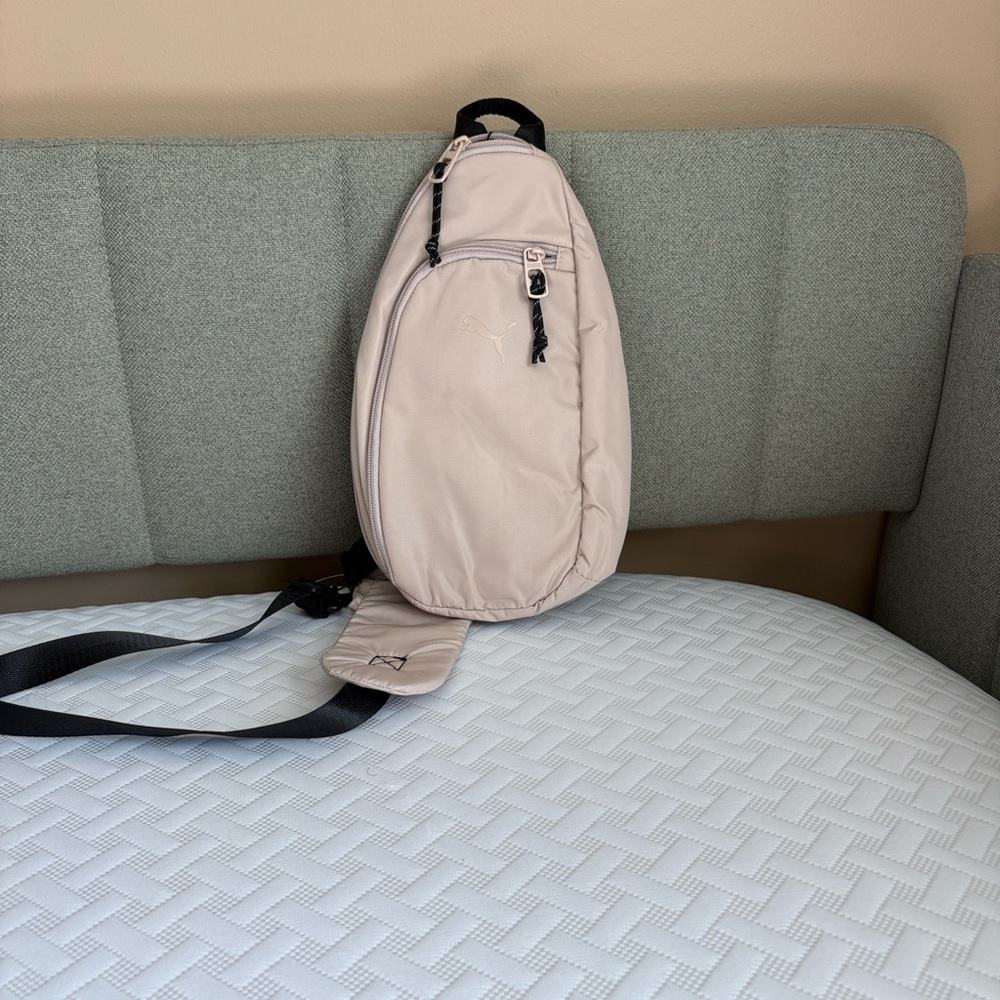 Puma Light Beige Belt Bag for Men